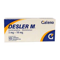 Desler m 5mg/10mg x 10tab