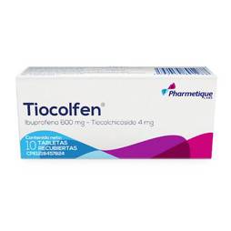 Tiocolfen 600mg/4mg x 10tab pharmetique