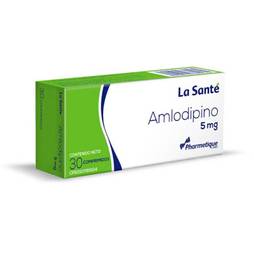 Amlodipino 5mg x 30comp la sante