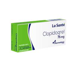 Clopidogrel 75mg x 30tab la sante