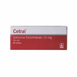 Cetral 10mg x 10tab