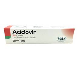 Aciclovir 5% crema top x20gr h&m