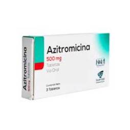 Azitromicina 500mg x 3tab h&m