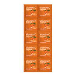 Vitamina c x 10tab mast (mandarina) la sante