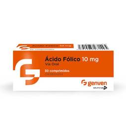 Acido folico 10mg x 30tab genven