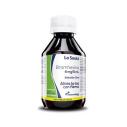 Bromhexina 4mg/5ml jbe x120ml la sante