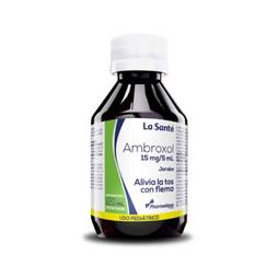 Ambroxol 15mg/5ml jbe ped x 120ml la sante