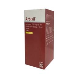 Arbixil 7.5mg-5mcg/5ml jbe ped x120ml siegfried