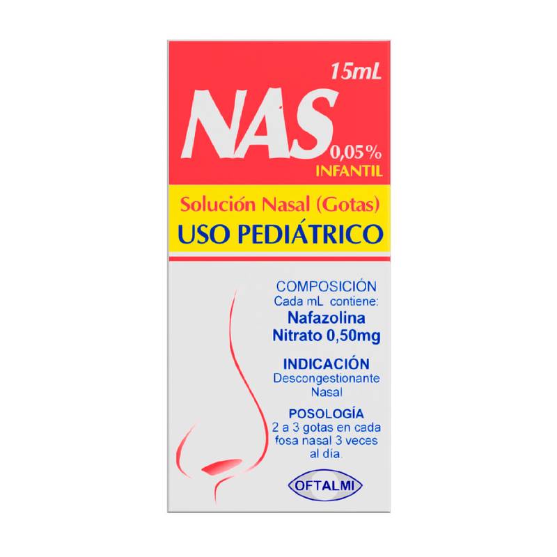 Nas 0.05% gts/ped x 15ml nafazolina