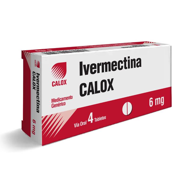 Ivermectina 6mg x 4tab calox