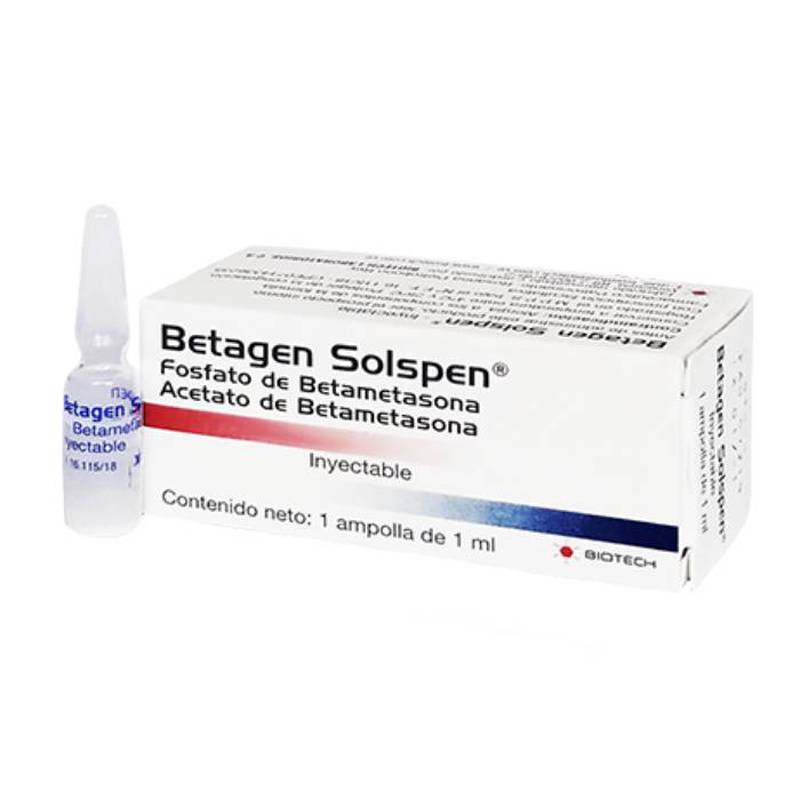 Betagen solspen 4mg-3mg/1ml x 1amp