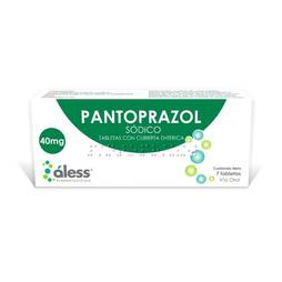 Pantoprazol 40mg x 7tab aless