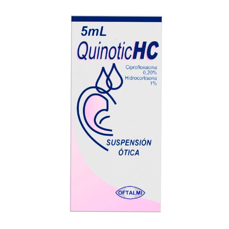 Quinotic hc susp otica x 5ml 