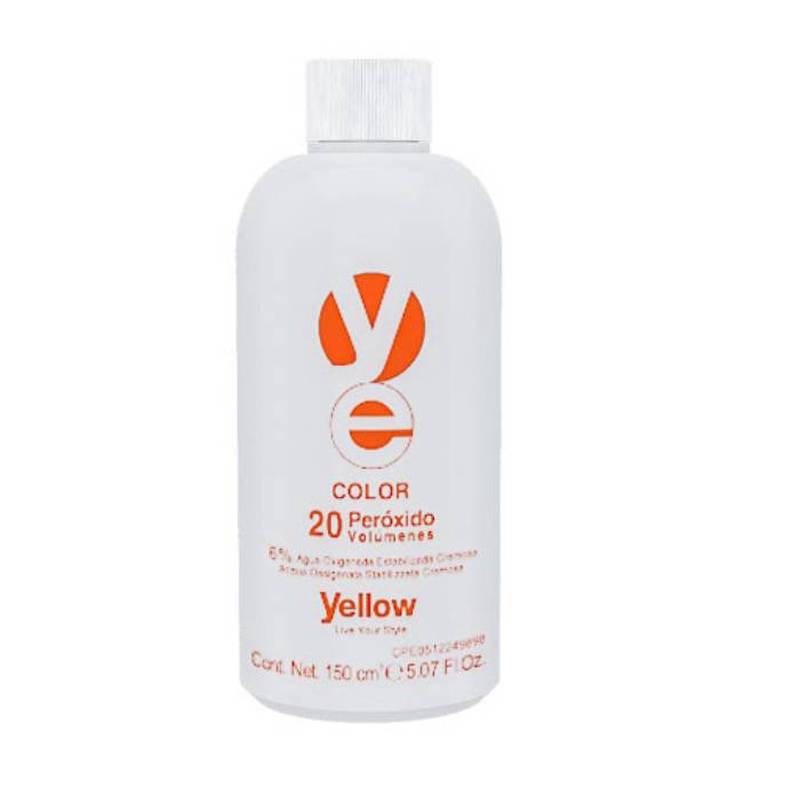 Agua oxigenada vol 20 yellow 150ml