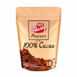 Chocolate postre 100% cacao 200 gr savoy