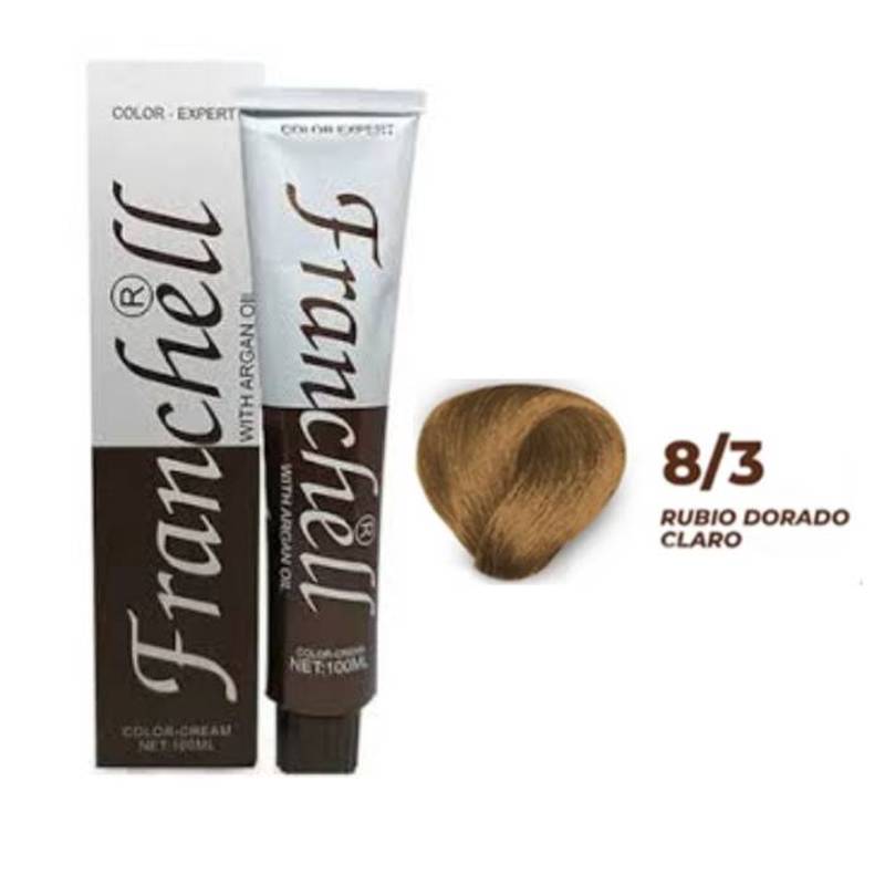 Franchell tinte 8.3 rubio dorado claro 100ml