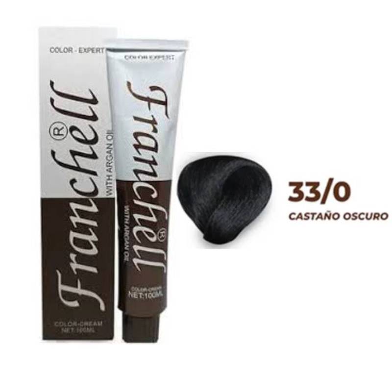 Tinte franchell 33/0 castaño oscuro
