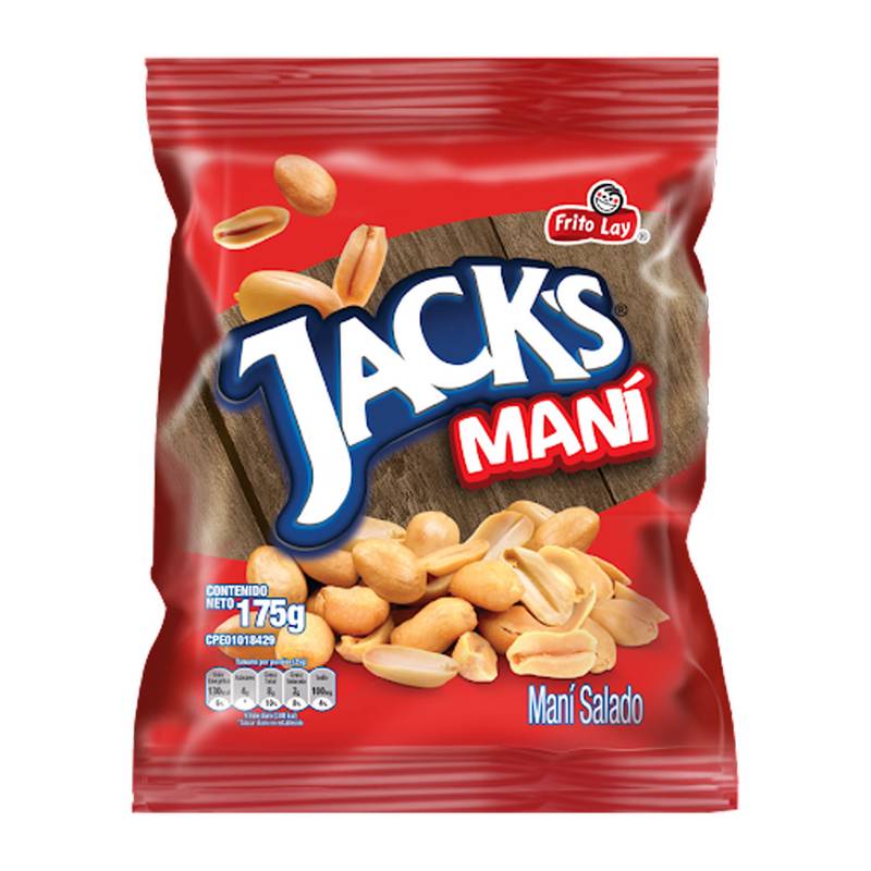 Mani jack salado 175g