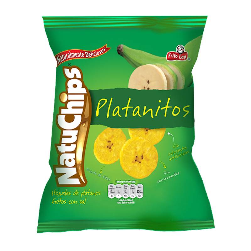 Platanito natuchips natural 42gr