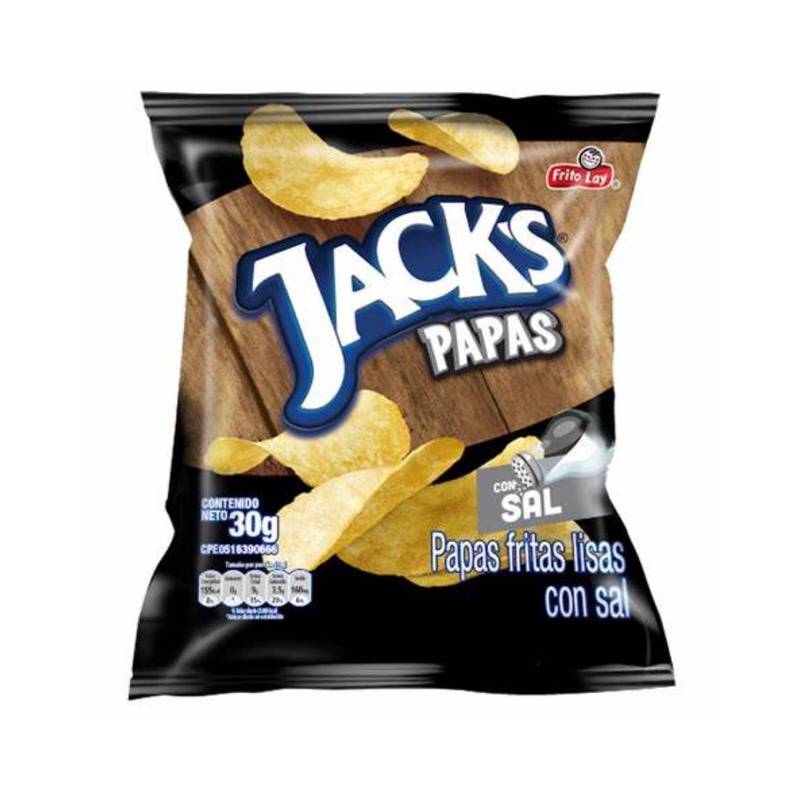 Papas jack con sal 30g 