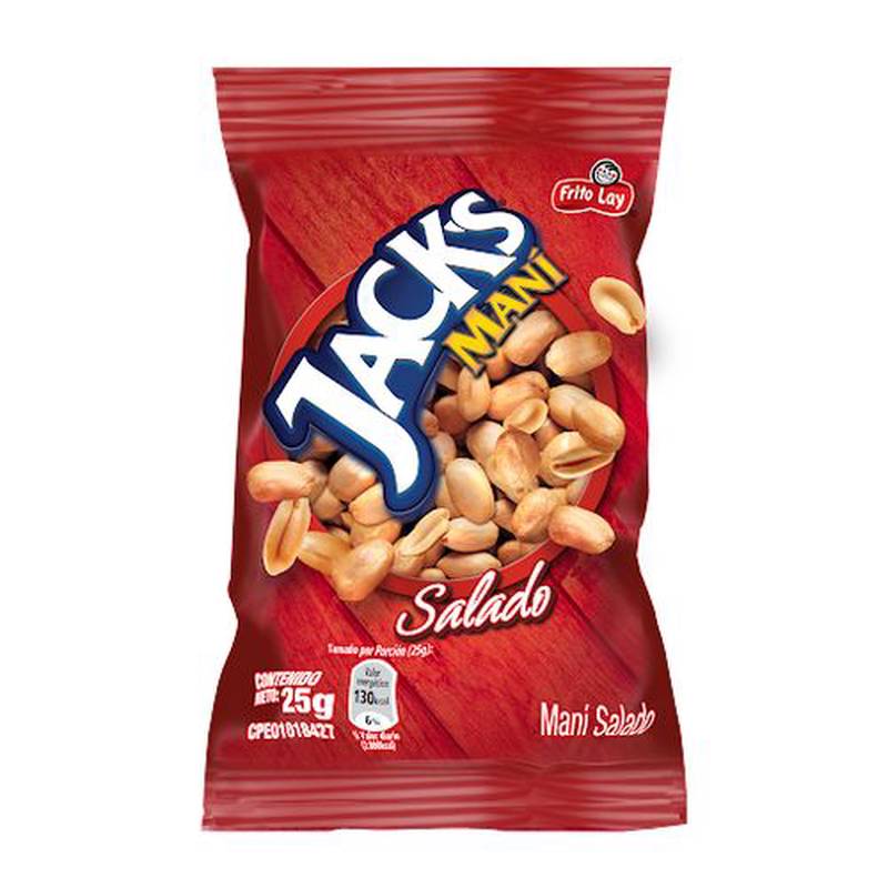 Mani jacks salado 25gr