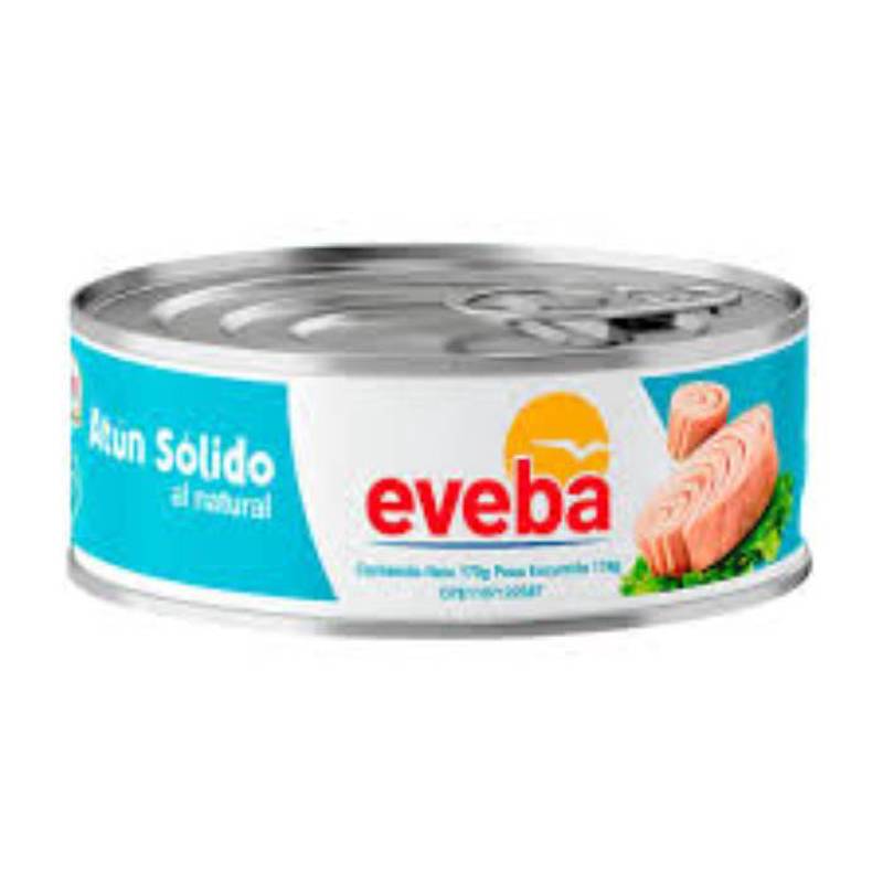 Atun eveba solido natural 170gr