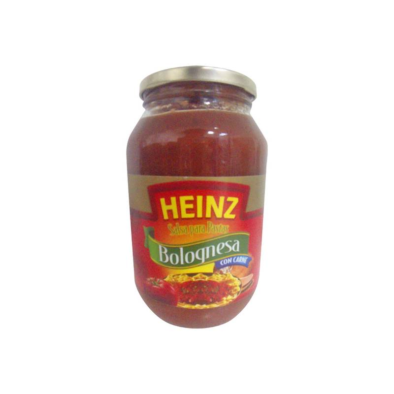Heinz salsa bolognesa con carne 495 gr
