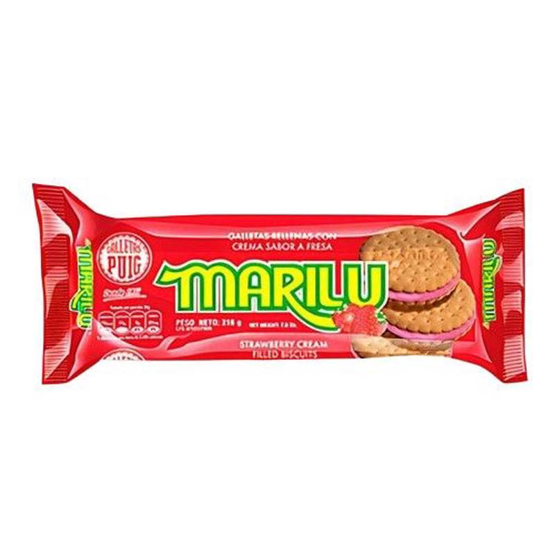 Galleta marilu fresa 216g