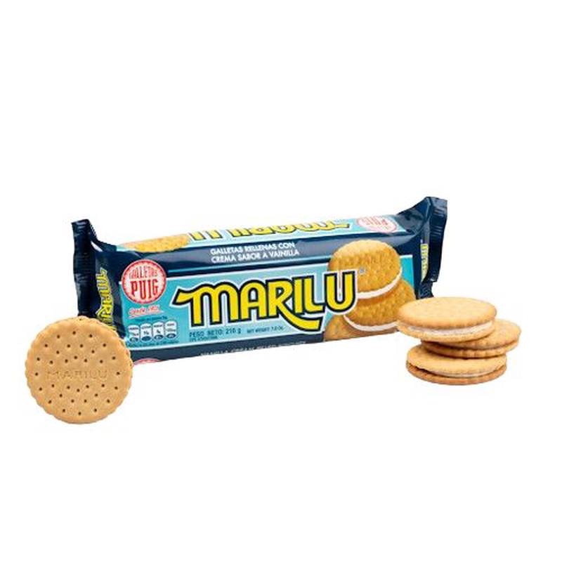 Galleta marilu vainilla 216g
