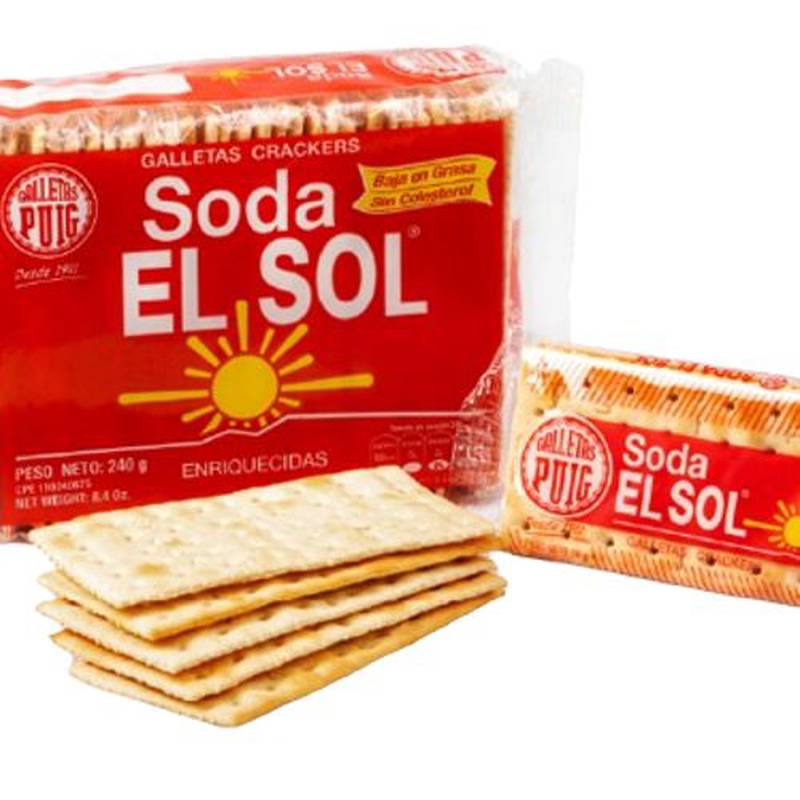 Galleta soda el sol 240g