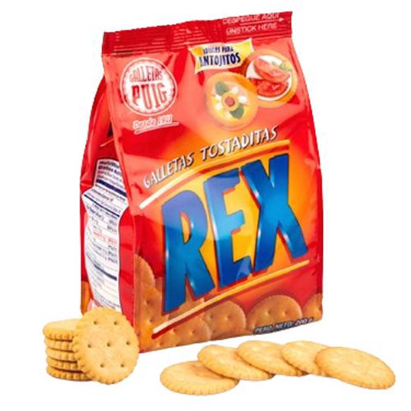 Galleta rex bolsa 200 gr