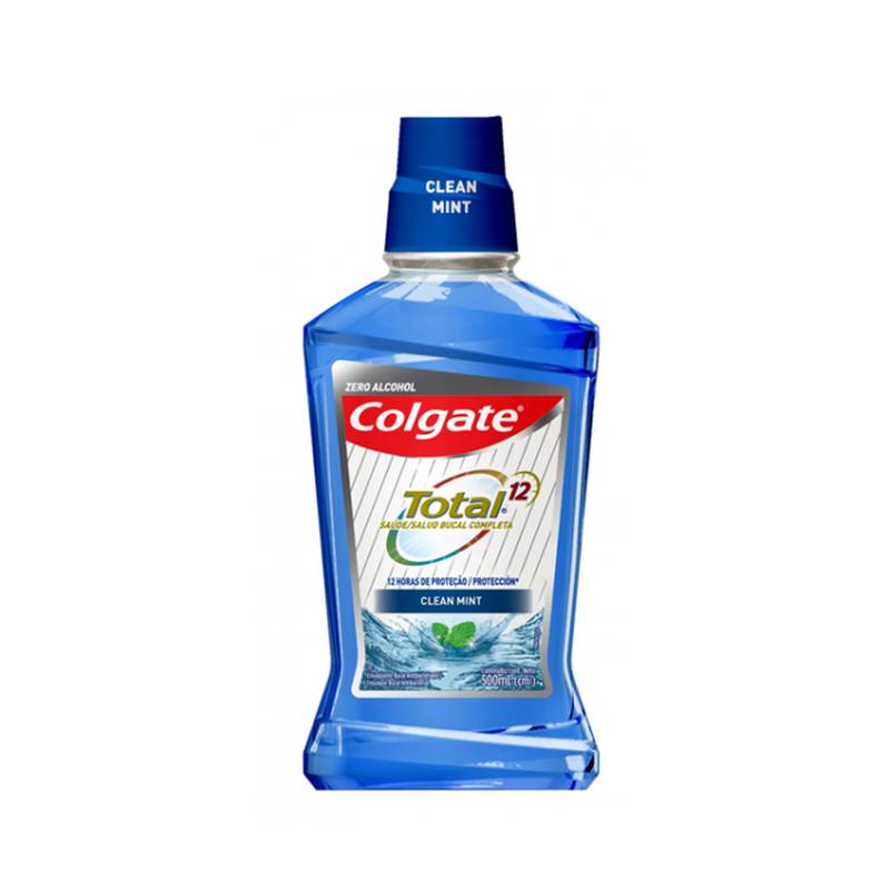 Enjuague bucal colgate clean mint 500ml