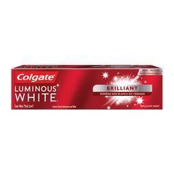 Crema dental colgate luminous white 75ml