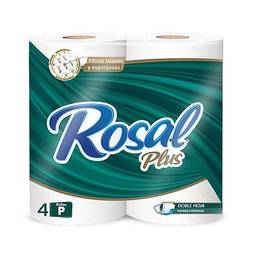 Papel hig rosal plus 215h x4 verde