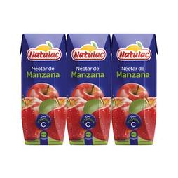 Nectar de manzana natulac 250ml