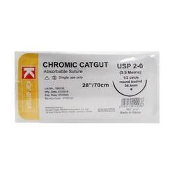 Sutura cromico 2-814t karemax