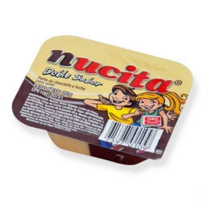Nucita tacita doble sabor 20gr