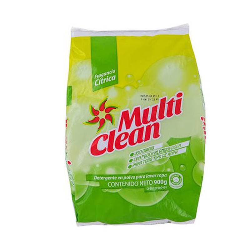Jabon en polvo multi clean 900gr