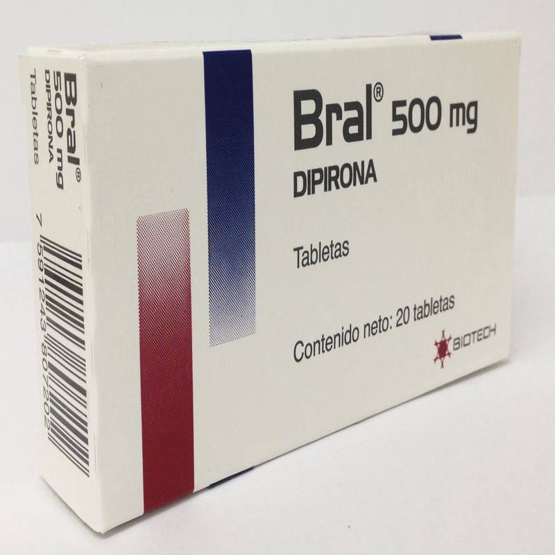 Bral 500mg x 20tab