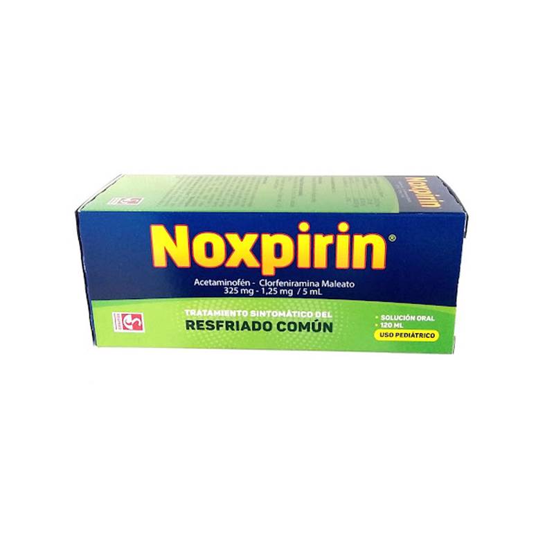 Noxpirin  325mg/12.5mg jbe x 120ml