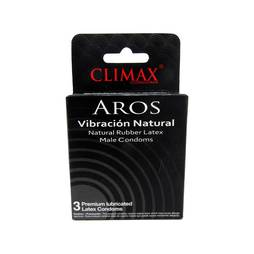 Climax preservativo aros x3