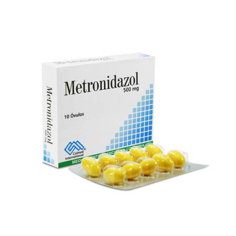 Metronidazol 500mg x 10 ovulos colmed