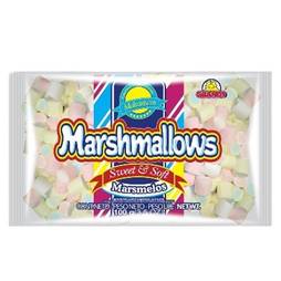 Marshmallows malvaviscos multicolor 100gr