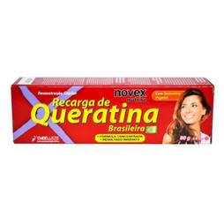 Novex recarga de queratina brasileira 80gr