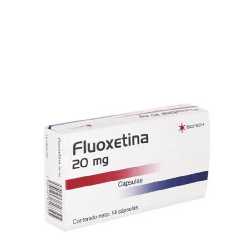 Fluoxetina 20mg x14 cap biotech