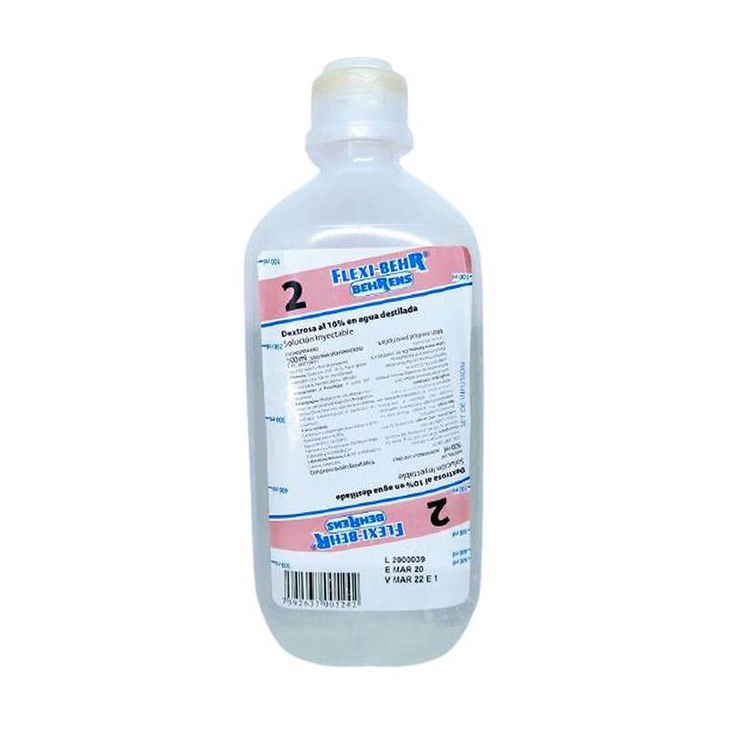 Solucion dextrosa 10% x 500ml behrens