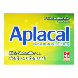 Aplacal 750mg x10tab mast menta siegfried