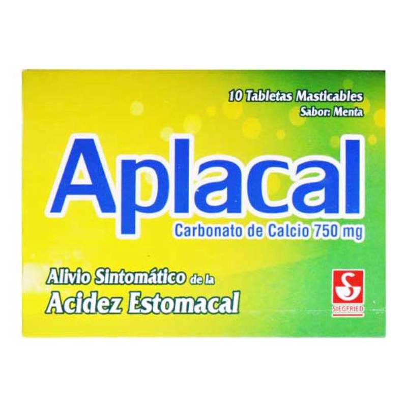 Aplacal 750mg x10tab mast menta siegfried