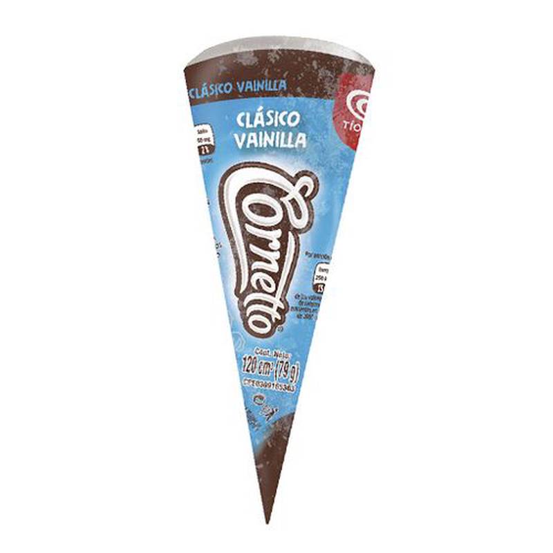 Helado tio rico barquilla cornetto clasico 120ml