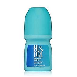 Desodorante hi&dri unscented roll-on 50ml
